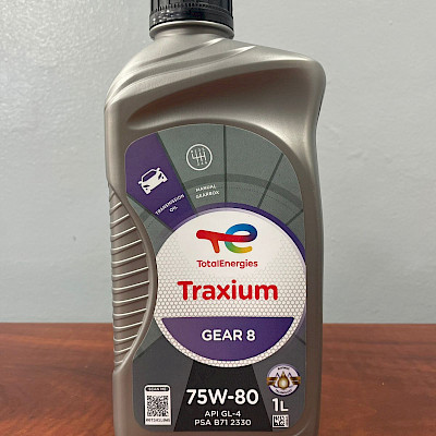 Aceite Transmisión TotalEnergies Traxium 75W-80 1L