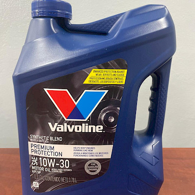 Aceite de motor Valvoline SAE 10W-30