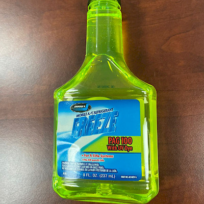 PAG100 With UV Dye For R-134a Systems 8OZ